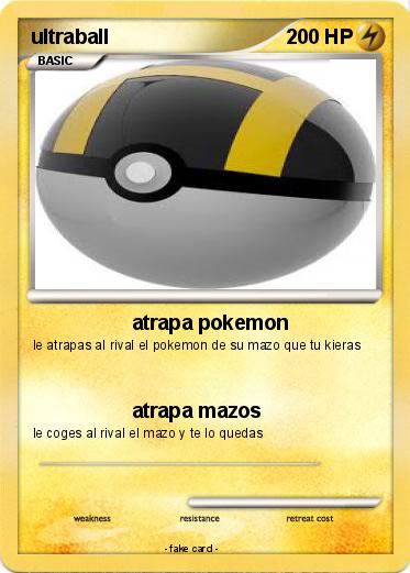 Pokemon ultraball
