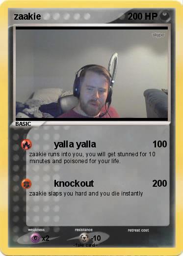 Pokemon zaakie