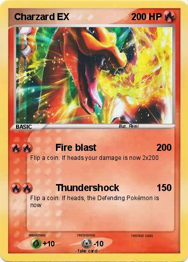 Pokemon Charzard EX