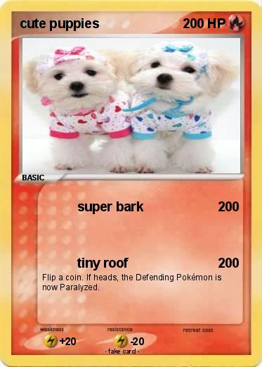 Pokemon cute puppies