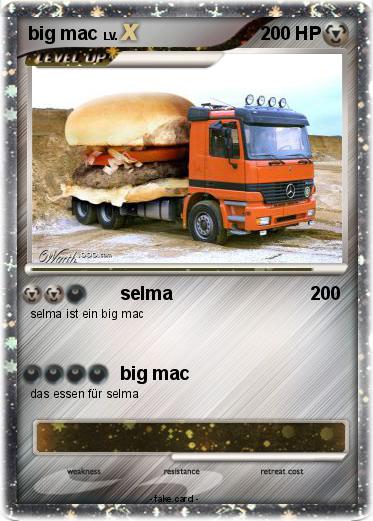 Pokemon big mac