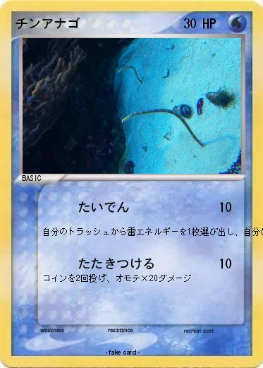 Pokemon チンアナゴ