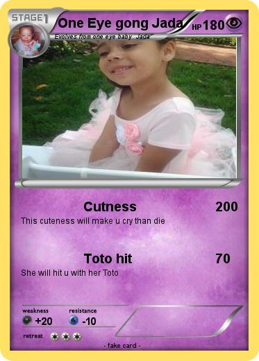 Pokemon One Eye gong Jada