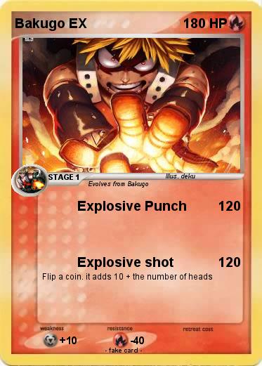 Pokemon Bakugo EX