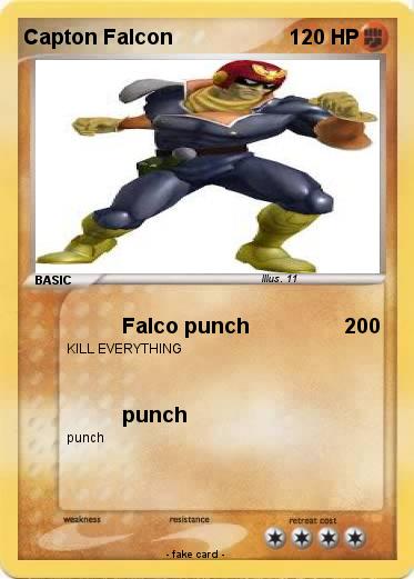 Pokemon Capton Falcon