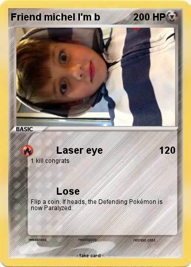 Pokemon Friend michel I'm b