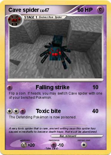 Pokemon Cave spider