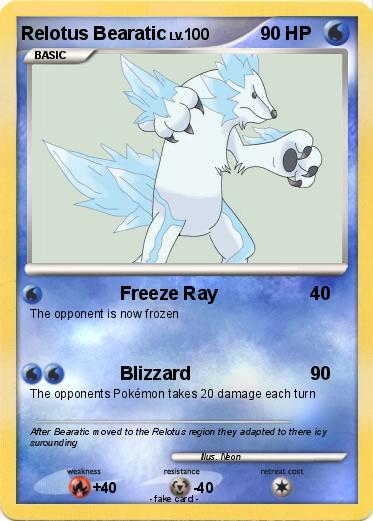 Pokemon Relotus Bearatic