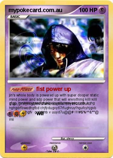 Pokemon mypokecard.com.au