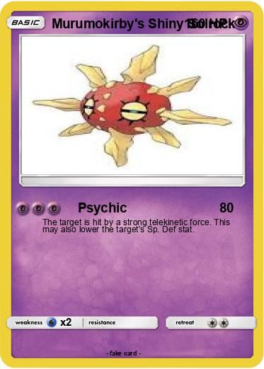 Pokemon Murumokirby's Shiny Solrock