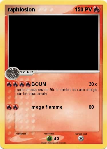 Pokemon raphlosion