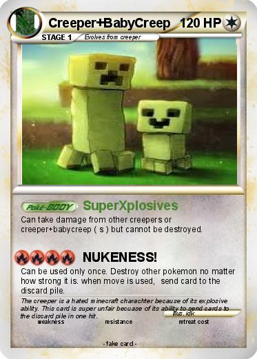 Pokemon Creeper+BabyCreep
