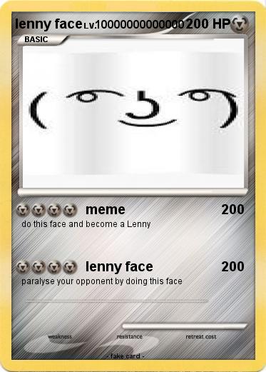 Pokemon lenny face