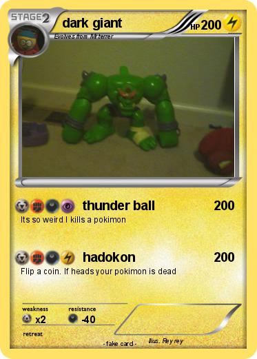 Pokemon dark giant