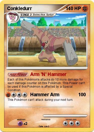 Pokemon Conkledurr