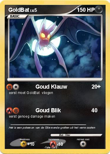 Pokemon GoldBat