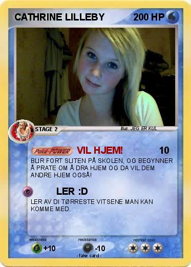 Pokemon CATHRINE LILLEBY