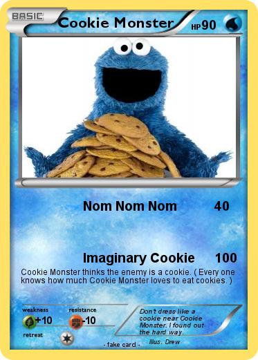 Pokemon Cookie Monster