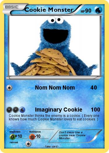 Pokemon Cookie Monster