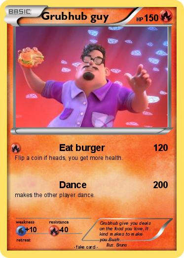 Pokemon Grubhub guy