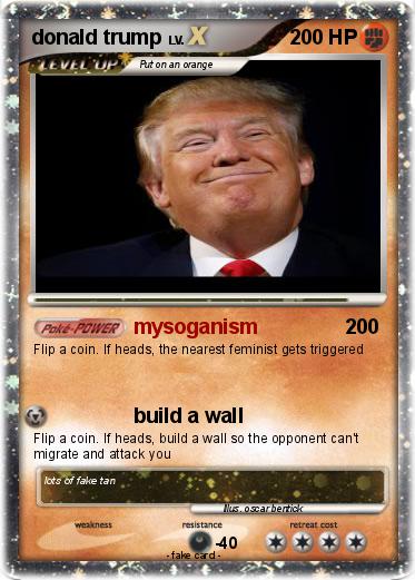 Pokemon donald trump