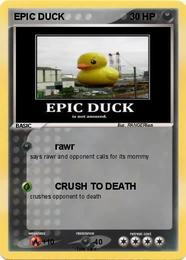 Pokemon EPIC DUCK