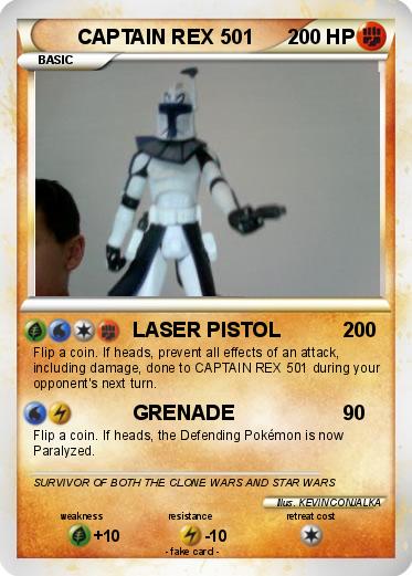 Pokemon CAPTAIN REX 501