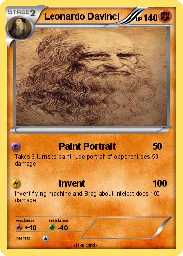 Pokemon Leonardo Davinci