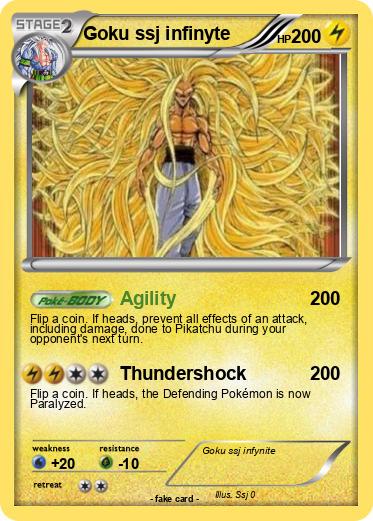 Pokemon Goku ssj infinyte