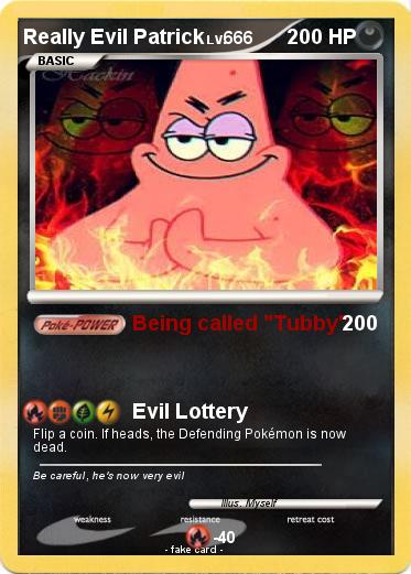 Pokemon Really Evil Patrick