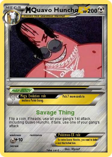 Pokemon Quavo Huncho