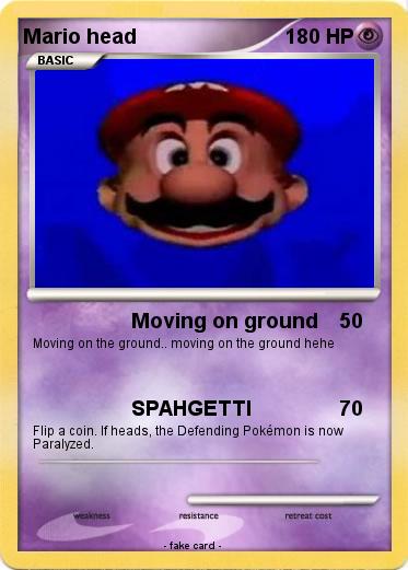 Pokemon Mario head