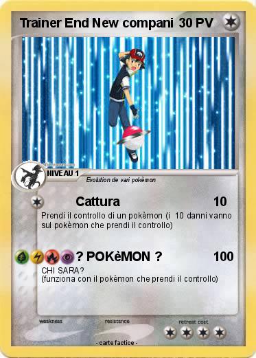 Pokemon Trainer End New compani
