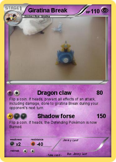 Pokemon Giratina Break