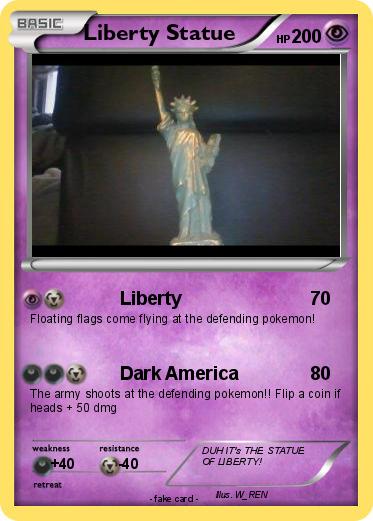 Pokemon Liberty Statue