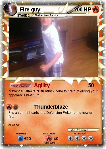 Pokemon Fire guy