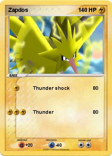 Pokemon Zapdos