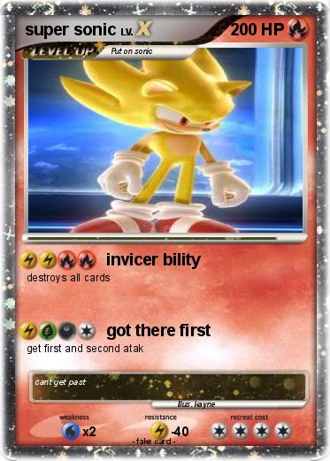 Pokemon super sonic
