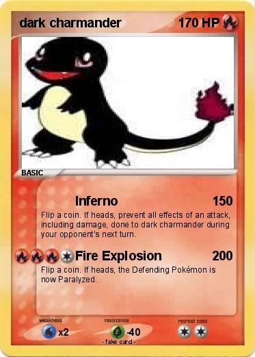 Pokemon dark charmander