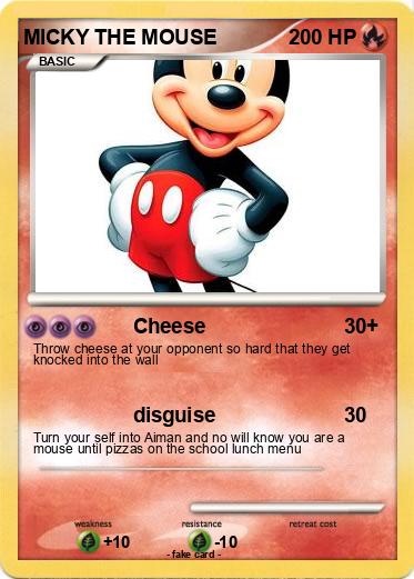 Pokemon MICKY THE MOUSE