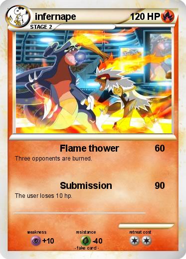 Pokemon infernape