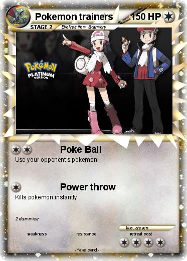 Pokemon Pokemon trainers