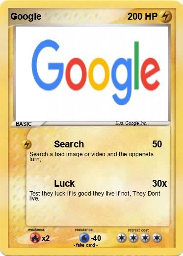 Pokemon Google