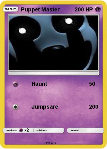 Pokemon Puppet Master