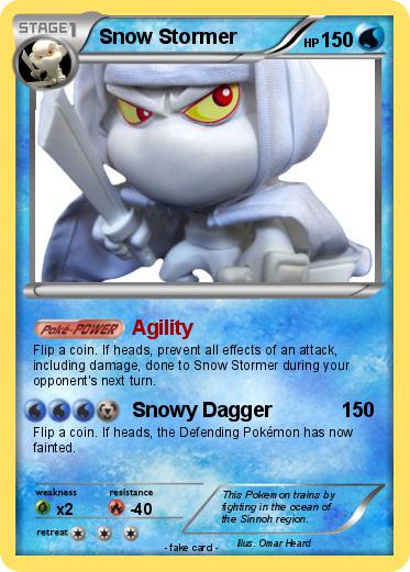 Pokemon Snow Stormer