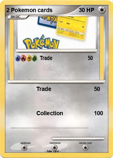 Pokemon 2 Pokemon cards