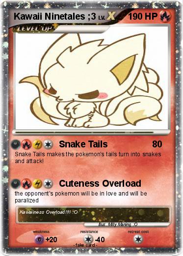 Pokemon Kawaii Ninetales ;3