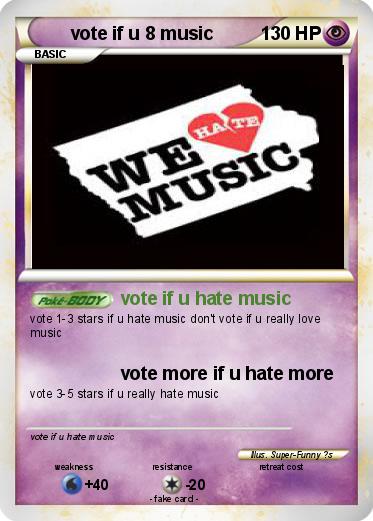 Pokemon vote if u 8 music