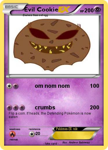 Pokemon Evil Cookie