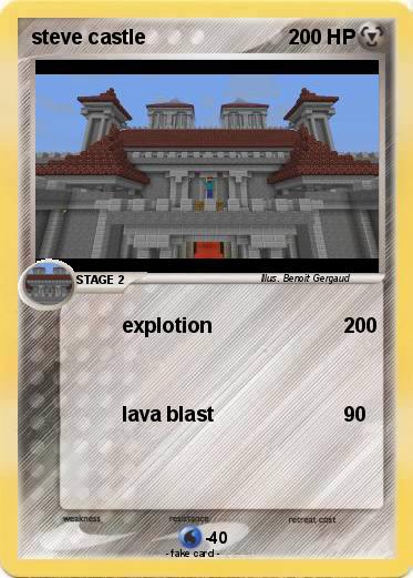 Pokemon steve castle